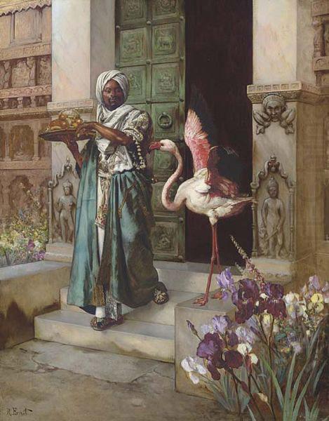 Entering the Palace Gardens, Rudolf Ernst